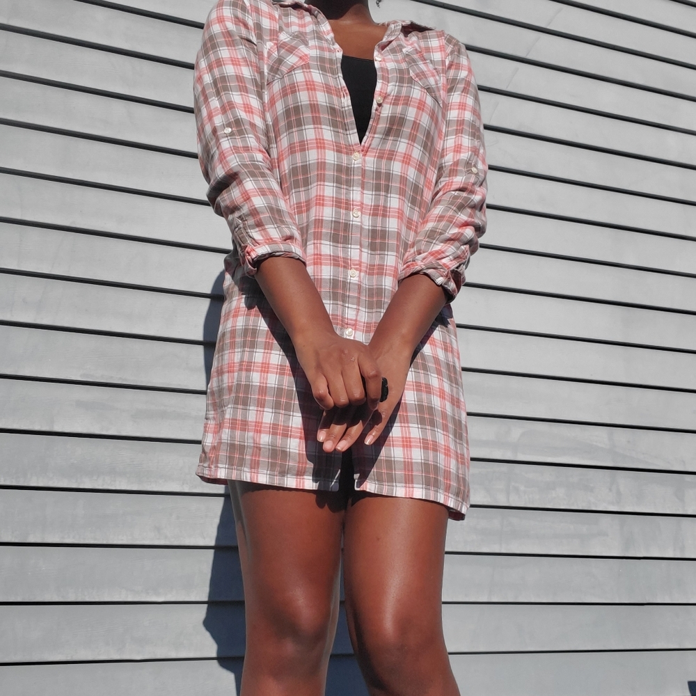 Longline flannel 🥰